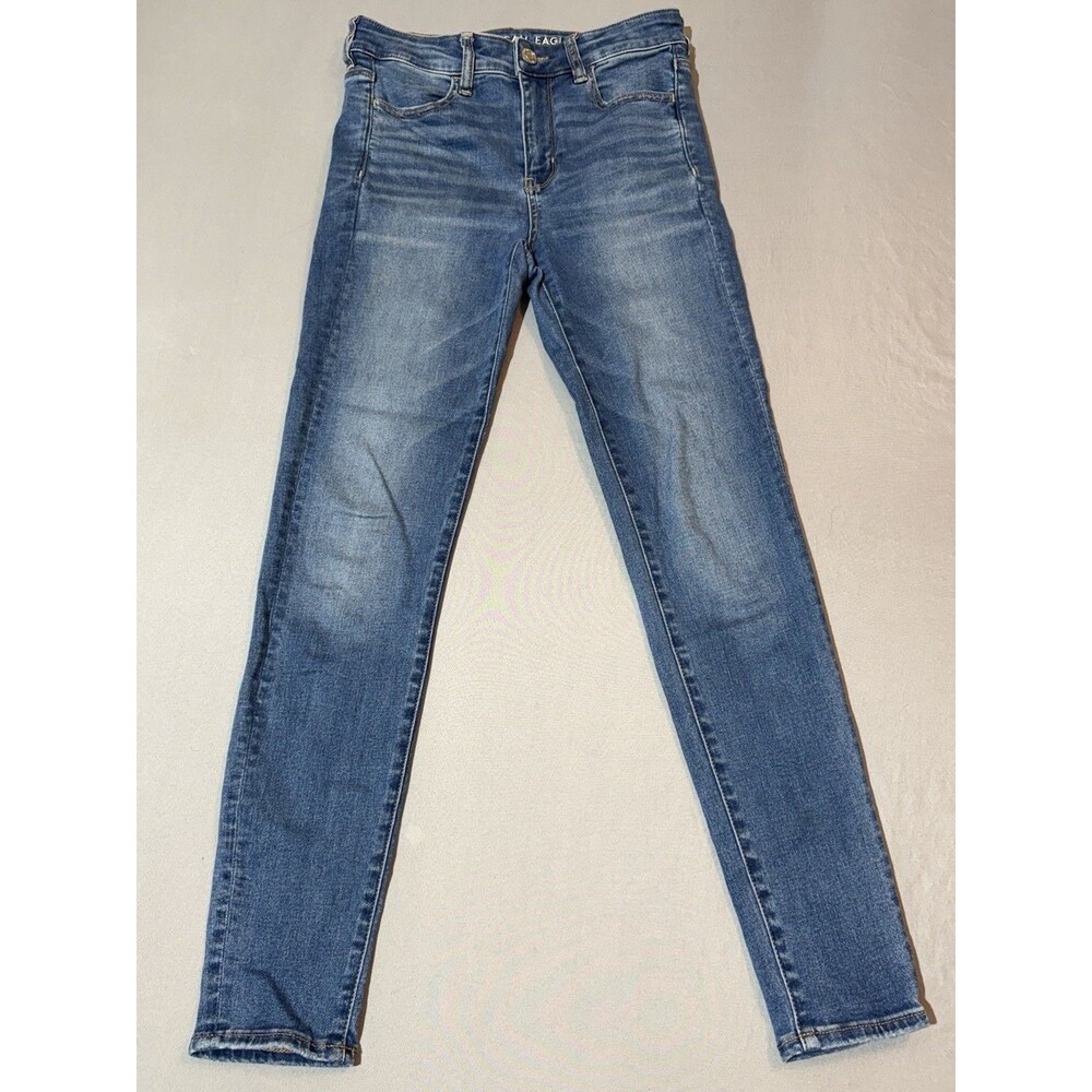 American Eagle Jeans Women’s Size 6 Regular Blue Denim High Rise Jegging